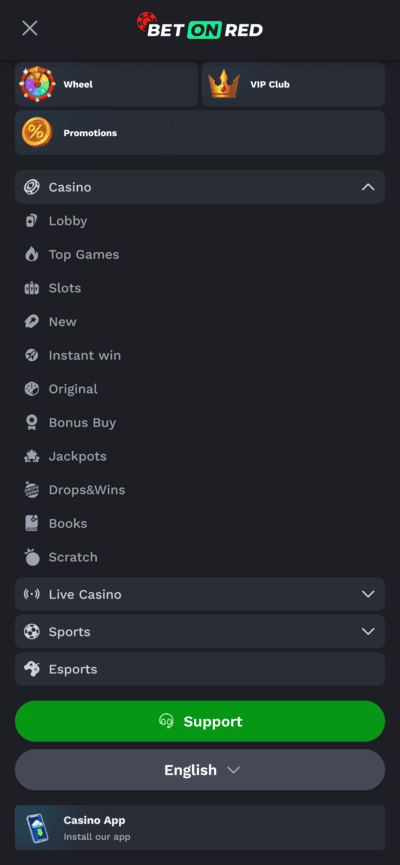 BetOnRed Casino Bonus Offers